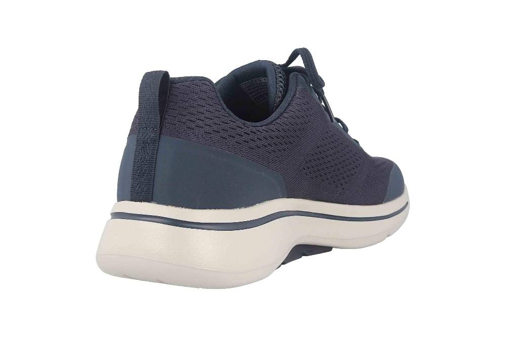 Skechers GO WALK ARCH FIT IDYLLIC Sneaker In Übergrößen Blau 216116 NVGD Große Herrenschuhe
