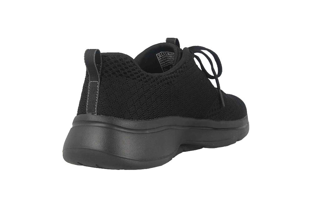 Skechers GO WALK ARCH FIT UNIFY Sneaker In Übergrößen Schwarz 124403 BBK Große Damenschuhe