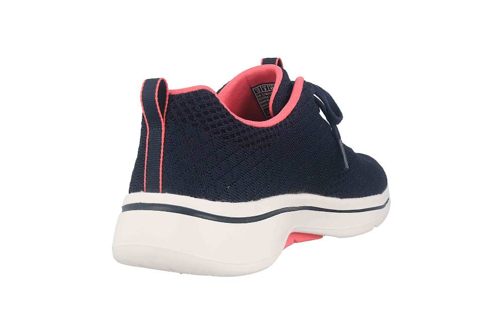 Skechers GO WALK ARCH FIT UNIFY Sneaker In Übergrößen Blau 124403 NVCL Große Damenschuhe