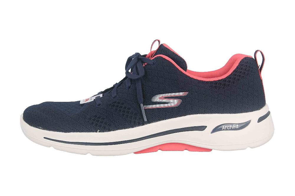 Skechers GO WALK ARCH FIT UNIFY Sneaker in Übergrößen Blau 124403 NVCL große Damenschuhe
