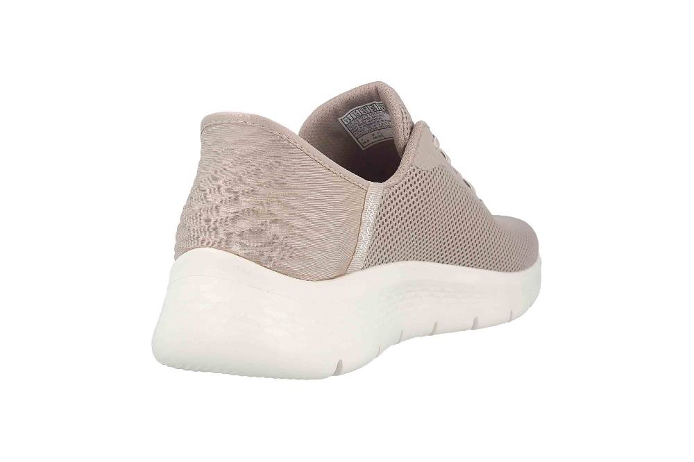 Skechers GO WALK FLEX GRAND ENTRANCE Sneaker In Übergrößen Grau 124975 TPE Große Damenschuhe