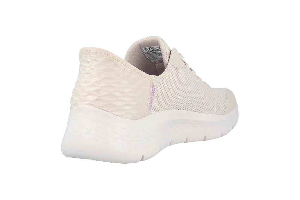 Skechers GO WALK FLEX GRAND ENTRY Sneaker In Übergrößen Weiß 124836 OFWT Große Damenschuhe