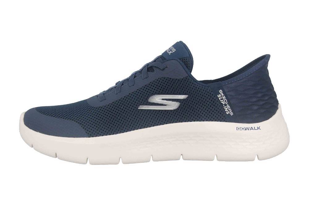 Skechers GO WALK FLEX GRAND ENTRY Sneaker in Übergrößen Blau 124836 NVW große Damenschuhe