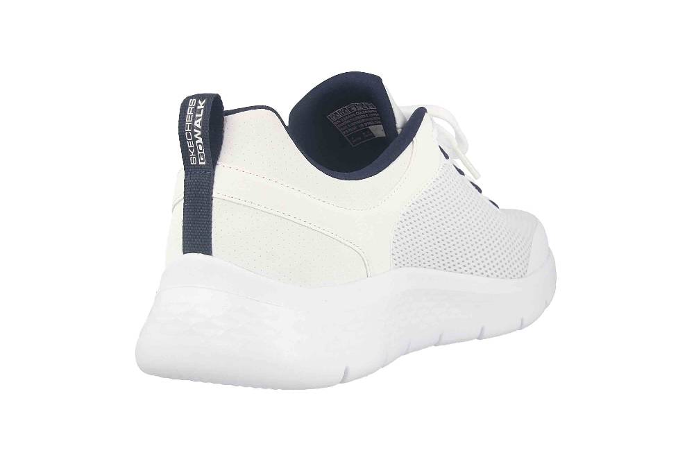 Skechers GO WALK FLEX INDEPENDENT Sportschuhe In Übergrößen Weiß 216495 WNV Große Herrenschuhe