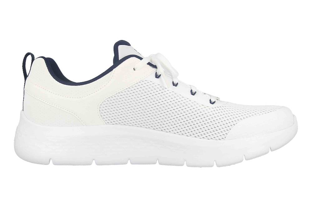 Skechers GO WALK FLEX INDEPENDENT Sportschuhe In Übergrößen Weiß 216495 WNV Große Herrenschuhe