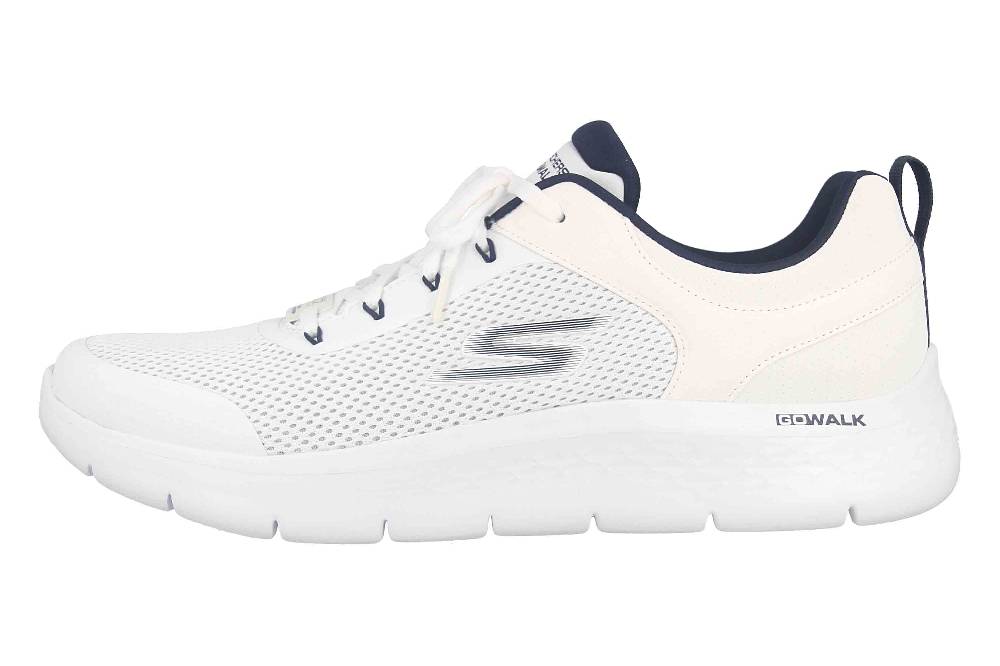 Skechers GO WALK FLEX INDEPENDENT Sportschuhe in Übergrößen Weiß 216495 WNV große Herrenschuhe
