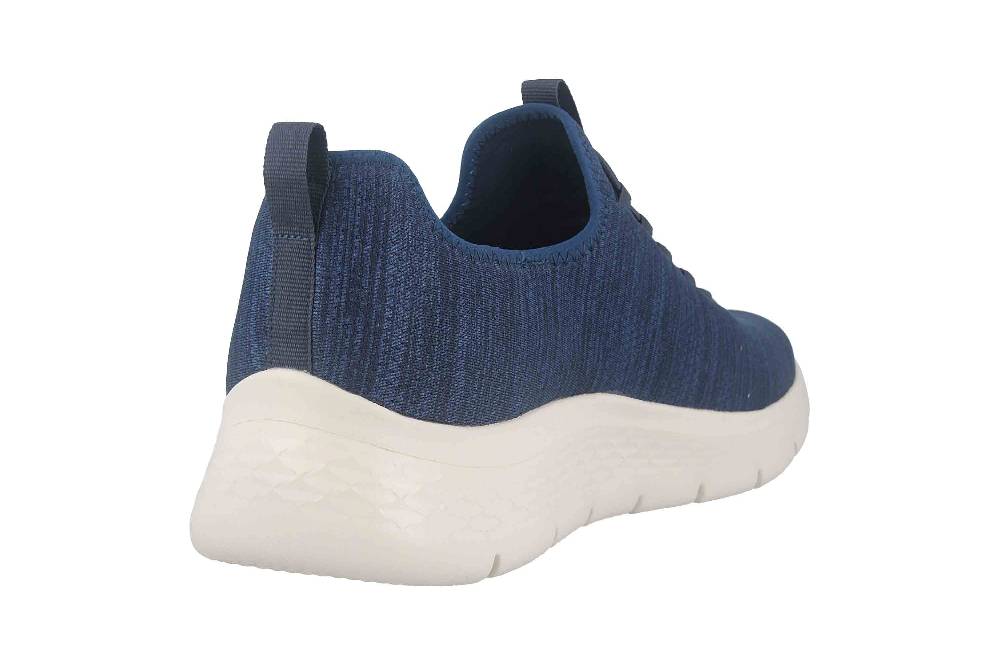 Skechers GO WALK FLEX ULTRA Sneaker In Übergrößen Blau 216484 NVBL Große Herrenschuhe