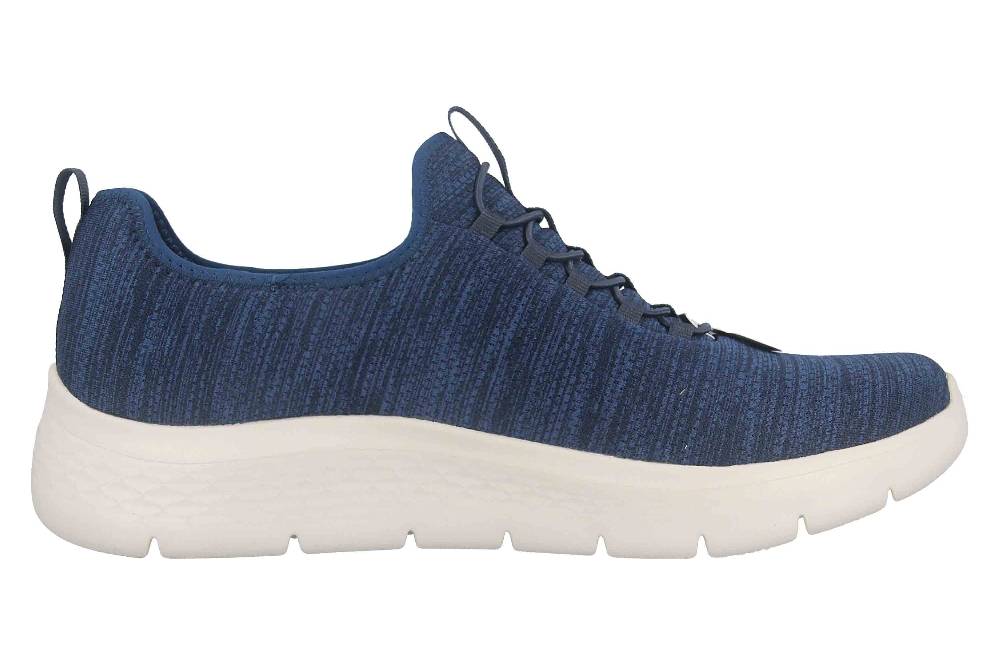 Skechers GO WALK FLEX ULTRA Sneaker In Übergrößen Blau 216484 NVBL Große Herrenschuhe