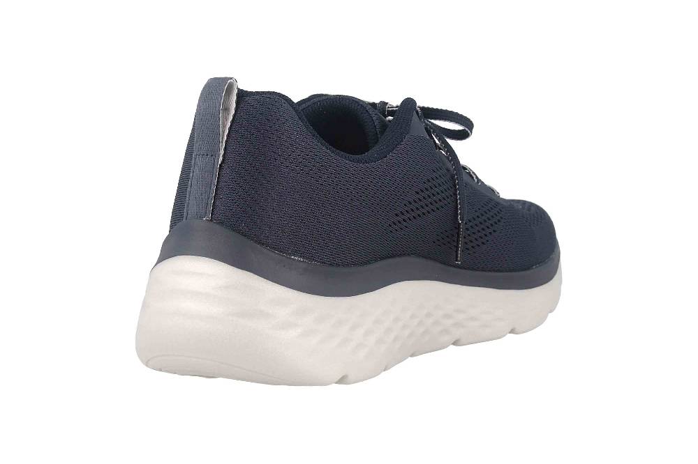 Skechers GO WALK HYPER BURST Sneaker In Übergrößen Blau 216071 NVY Große Herrenschuhe