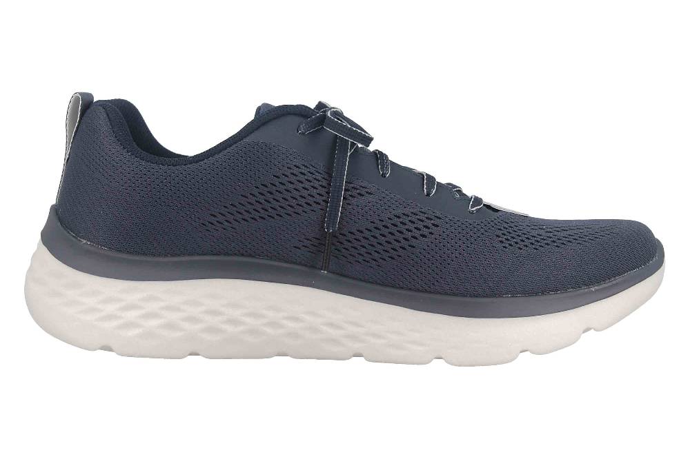 Skechers GO WALK HYPER BURST Sneaker In Übergrößen Blau 216071 NVY Große Herrenschuhe