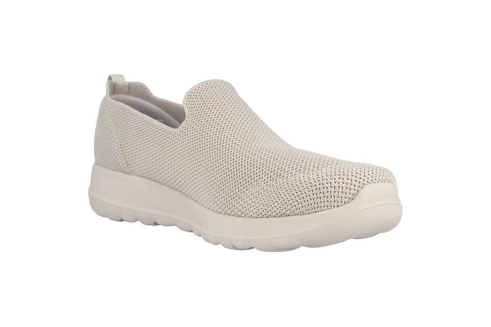 Skechers GO WALK JOY SENSATIONAL DAY Sneaker In Übergrößen Grau 124187 TPE Große Damenschuhe