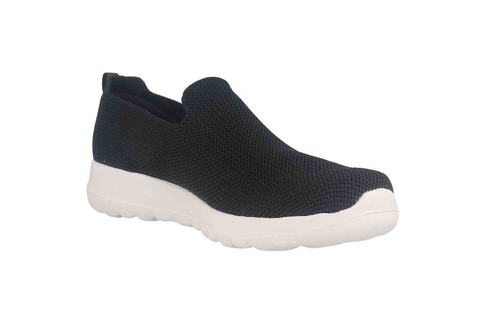 Skechers GO WALK JOY SENSATIONAL DAY Sneaker In Übergrößen Schwarz 124187 BKW Große Damenschuhe