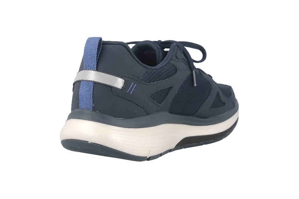 Skechers GO WALK WORKOUT WALKER Sneaker In Übergrößen Blau 216441 NVY Große Herrenschuhe