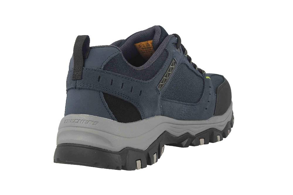 Skechers GREETAH Arbeitsschuhe In Übergrößen Blau 77183EC NVBK Große Herrenschuhe