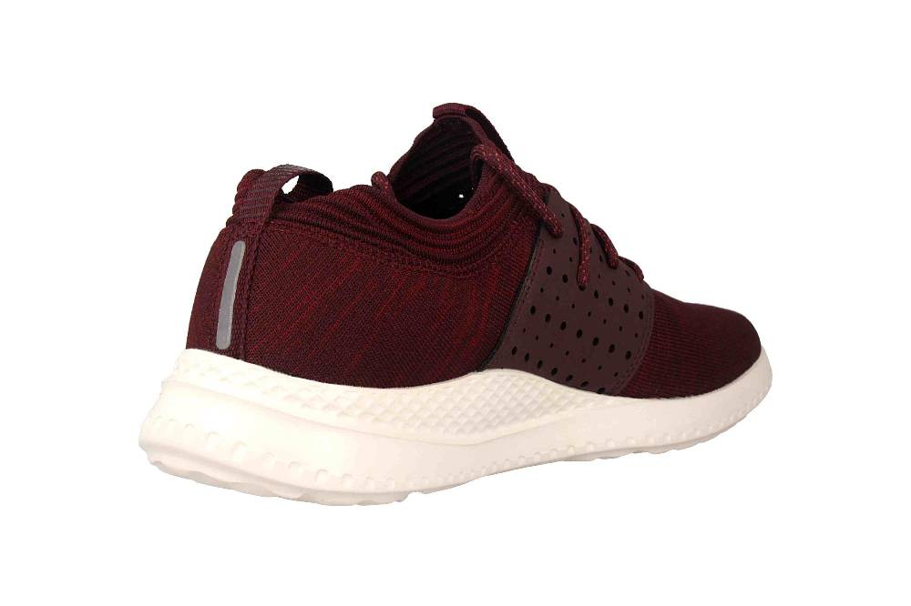 Skechers MATERA KNOCTO Sportschuhe In Übergrößen Rot 51858 BURG Große Herrenschuhe