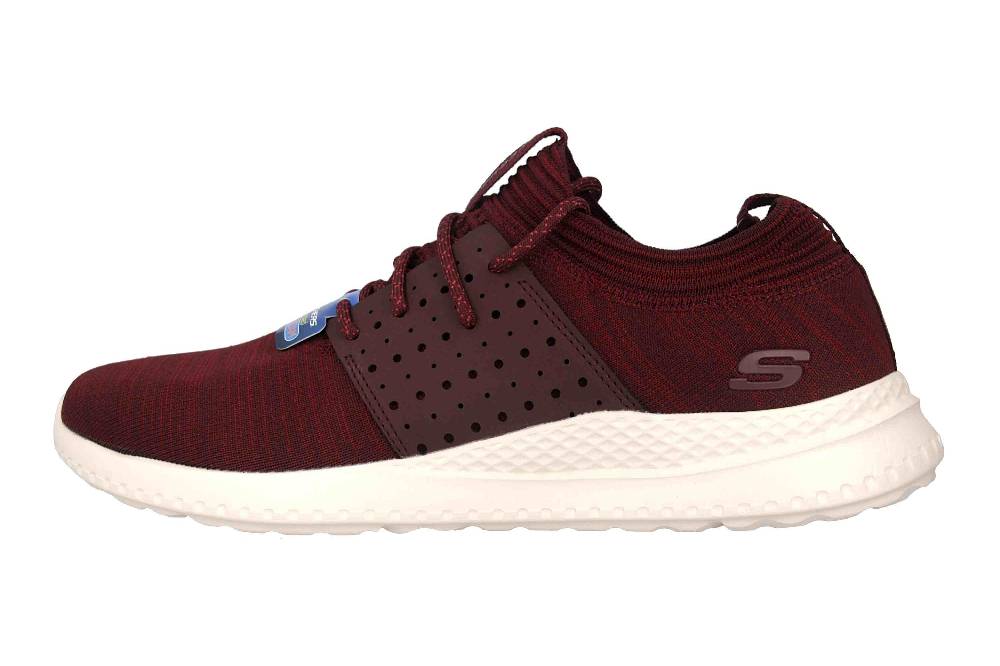 Skechers MATERA KNOCTO Sportschuhe in Übergrößen Rot 51858 BURG große Herrenschuhe