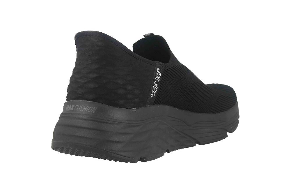 Skechers MAX CUSHIONING ELITE ADVANTAGEOUS Sportschuhe In Übergrößen Schwarz 220389 BBK Große Herrenschuhe