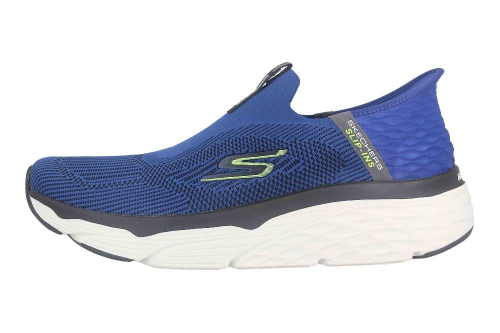 Skechers MAX CUSHIONING ELITE ADVANTAGEOUS Sportschuhe in Übergrößen Blau 220389 BLBK große Herrenschuhe