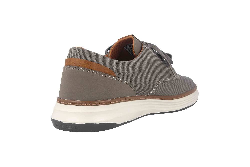 Skechers MORENO EDERSON Sneaker In Übergrößen Grau 65981 TPE Große Herrenschuhe