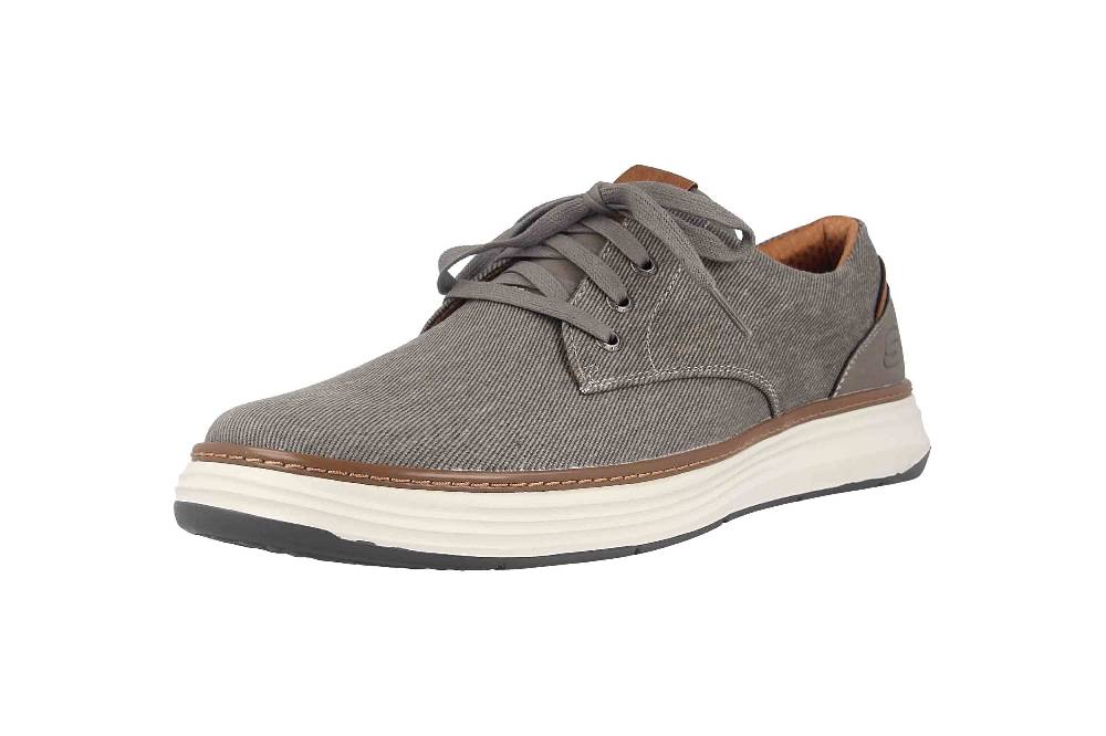 Skechers MORENO EDERSON Sneaker In Übergrößen Grau 65981 TPE Große Herrenschuhe