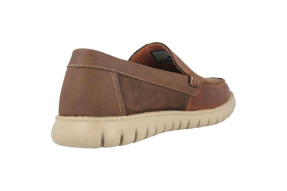 Skechers MOREWAY LENTRO Slipper In Übergrößen Braun 204143 CDB Große Herrenschuhe