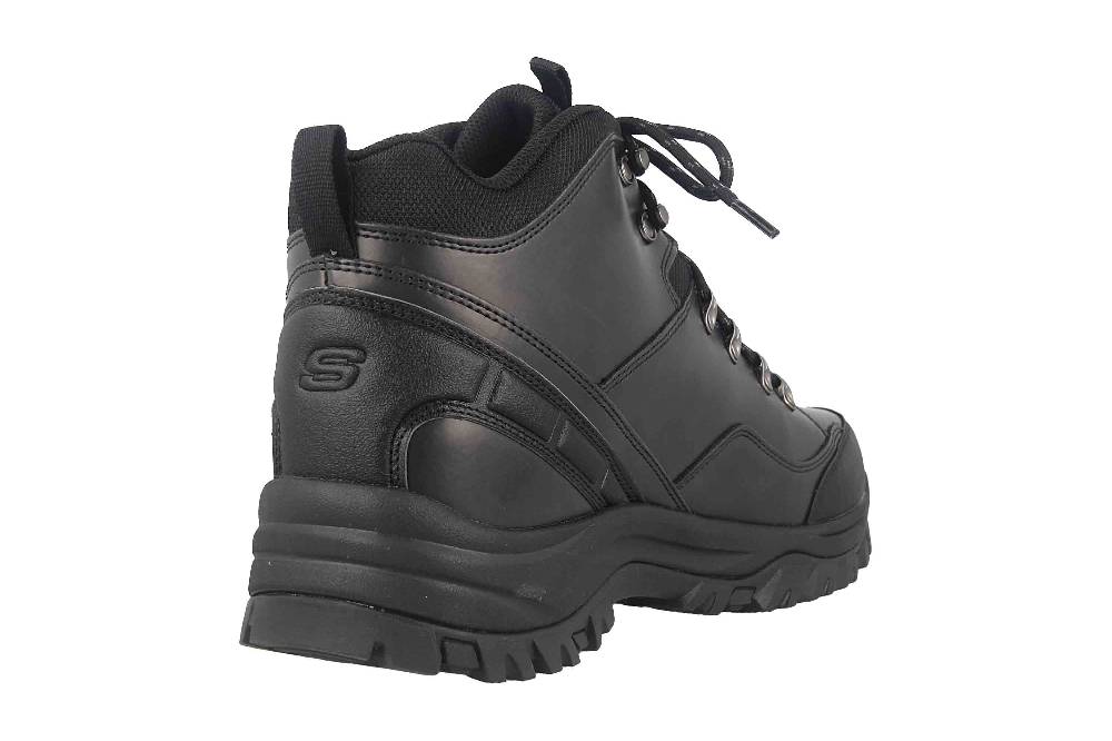 Skechers RELMENT TRAVEN Stiefel In Übergrößen Schwarz 65529 BBK Große Herrenschuhe