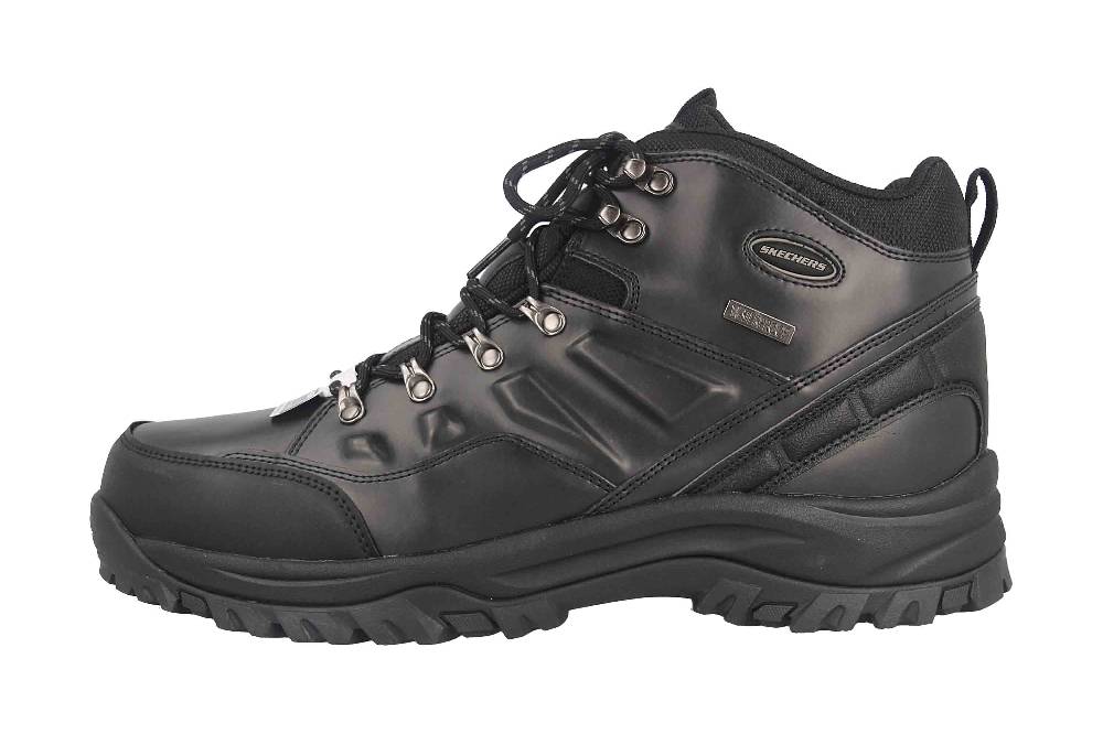 Skechers RELMENT TRAVEN Stiefel in Übergrößen Schwarz 65529 BBK große Herrenschuhe