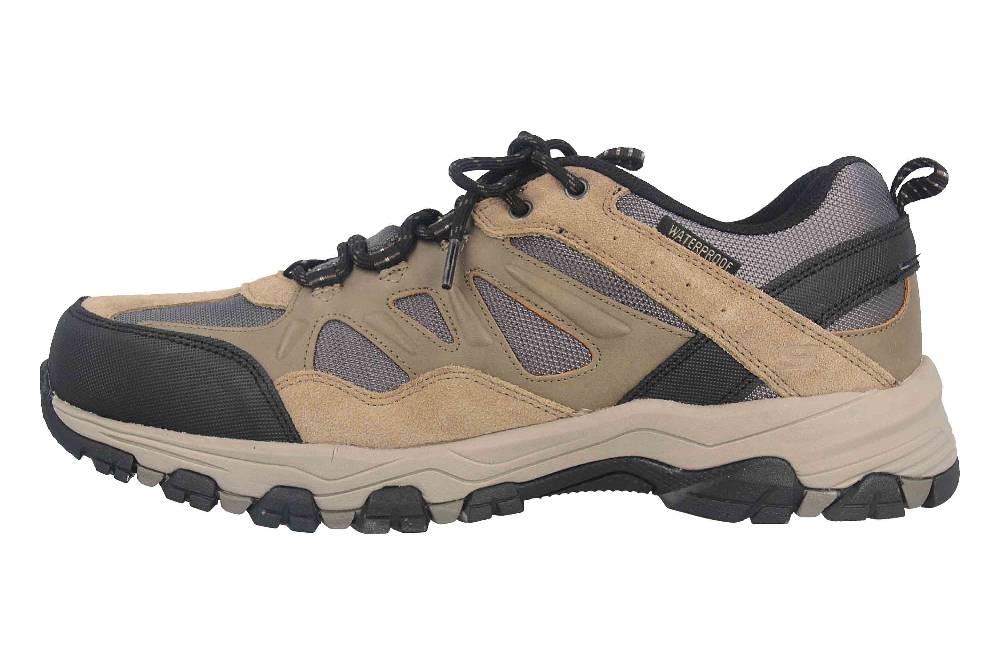 Skechers SELMEN ENAGO Sneaker in Übergrößen Braun 66275 TAN große Herrenschuhe