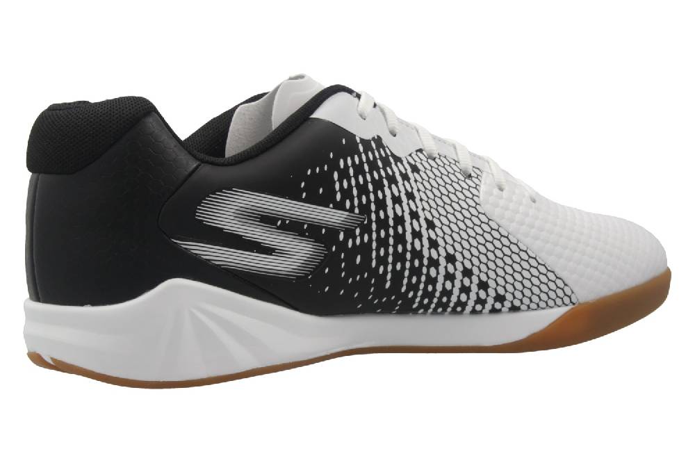 Skechers Sportschuhe In Übergrößen Weiß 54902/WBK Große Herrenschuhe