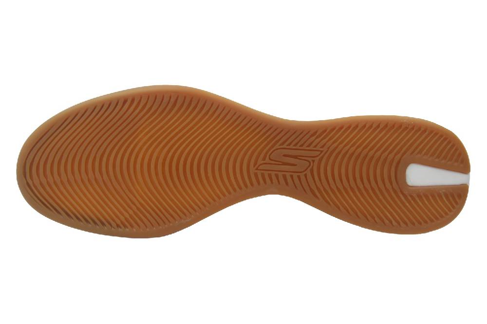 Skechers Sportschuhe In Übergrößen Weiß 54902/WBK Große Herrenschuhe