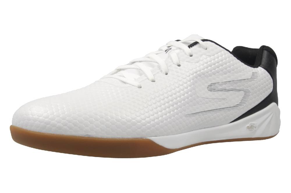 Skechers Sportschuhe in Übergrößen Weiß 54902/WBK große Herrenschuhe