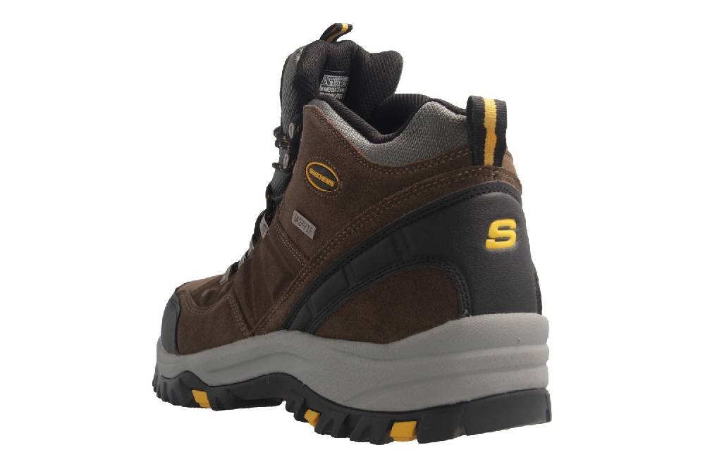 Skechers Stiefel In Übergrößen Braun 64869 KHK Große Herrenschuhe