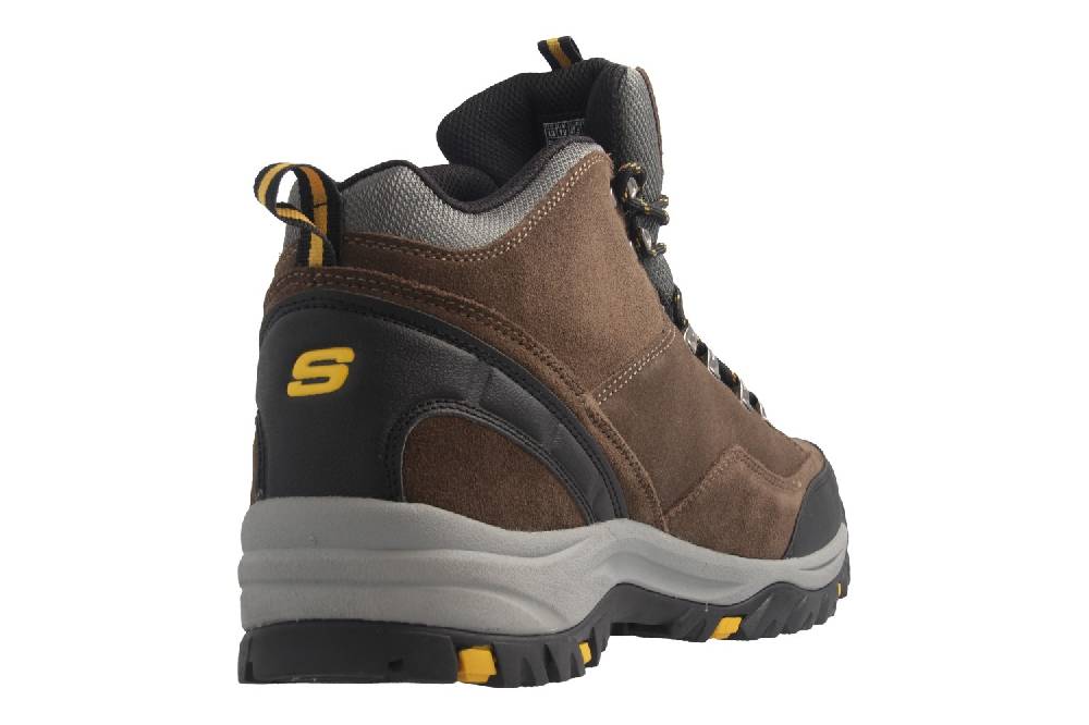Skechers Stiefel In Übergrößen Braun 64869 KHK Große Herrenschuhe