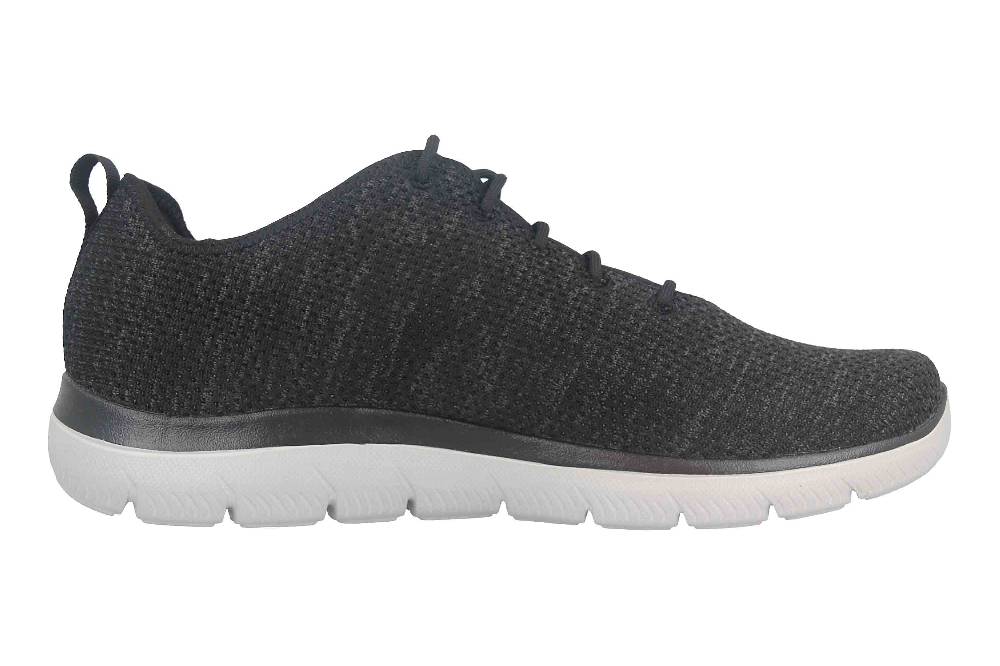 Skechers SUMMITS DOHARIS Sneaker In Übergrößen Schwarz 232394 BKGY Große Herrenschuhe