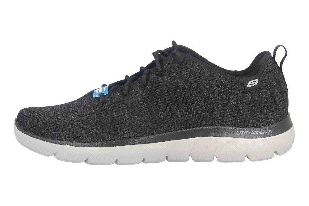 Skechers SUMMITS DOHARIS Sneaker in Übergrößen Schwarz 232394 BKGY große Herrenschuhe