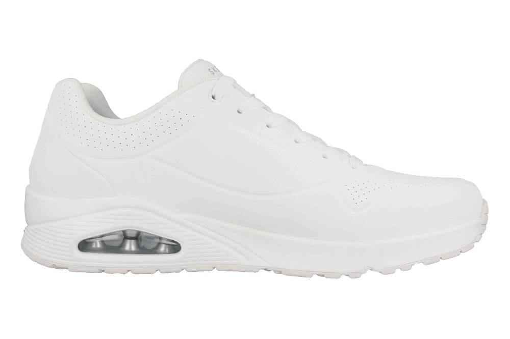 Skechers UNO STAND ON AIR Sneaker In Übergrößen Weiß 52458 W Große Herrenschuhe
