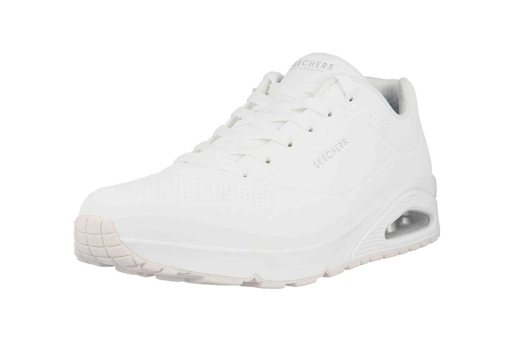 Skechers UNO STAND ON AIR Sneaker In Übergrößen Weiß 52458 W Große Herrenschuhe