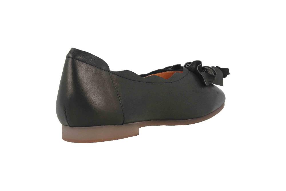 Spring Footwear Ballerinas In Übergrößen Schwarz Louisa-B Große Damenschuhe