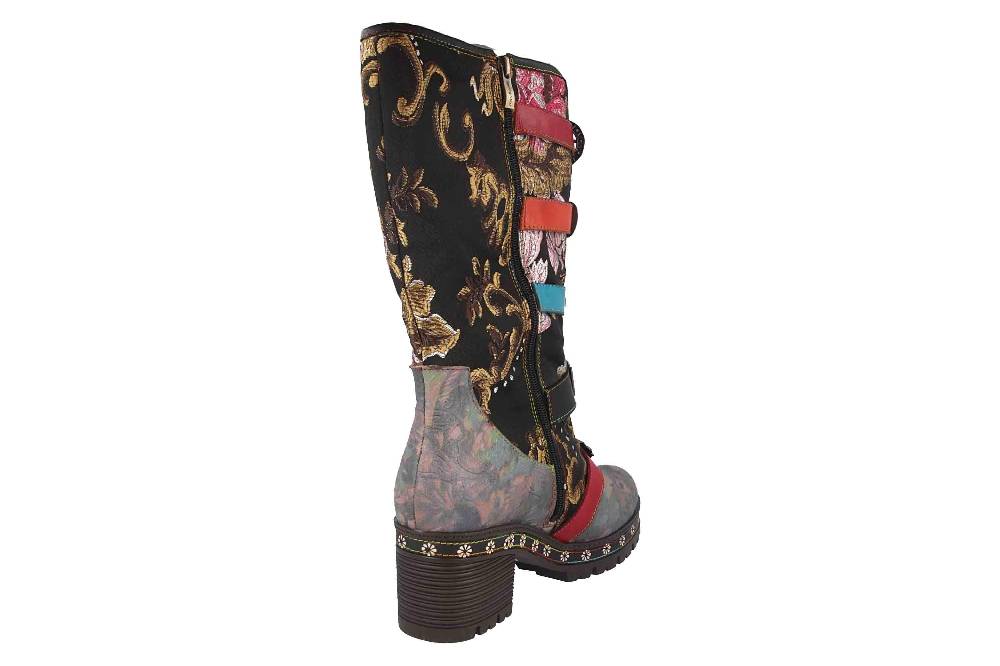 Spring Footwear BRAZEN Stiefel In Übergrößen Schwarz BRAZEN-BM Große Damenschuhe