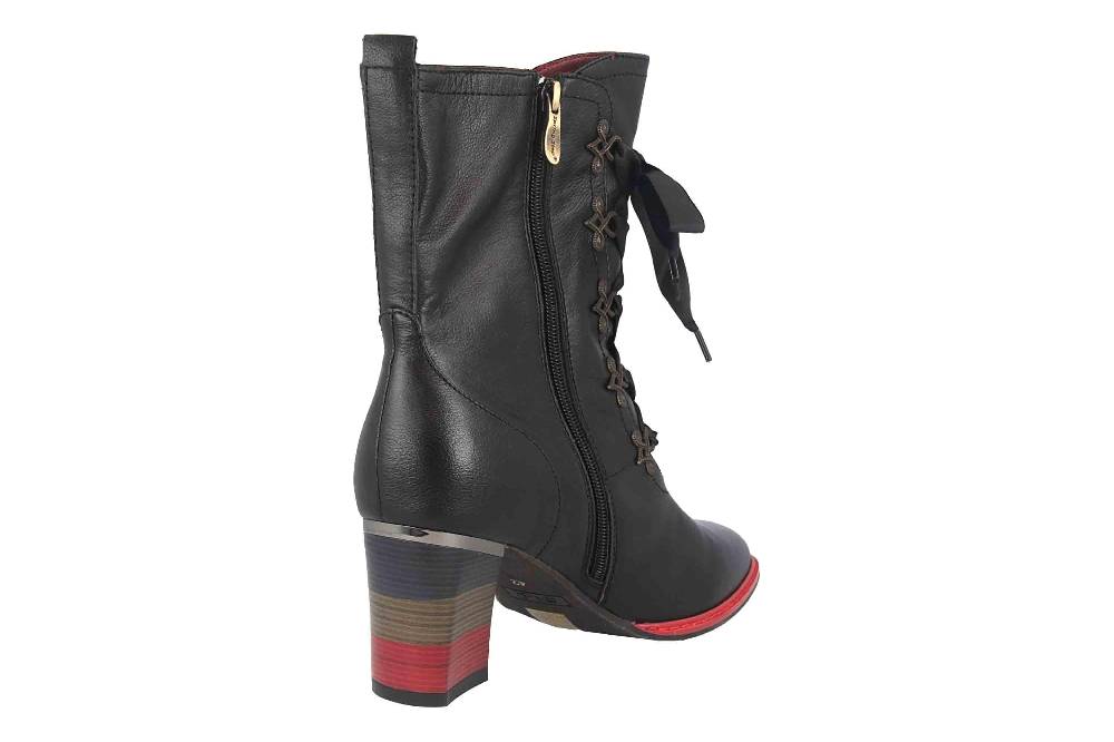Spring Footwear JULIETTE Stiefel In Übergrößen Schwarz JULIETTE-B Große Damenschuhe