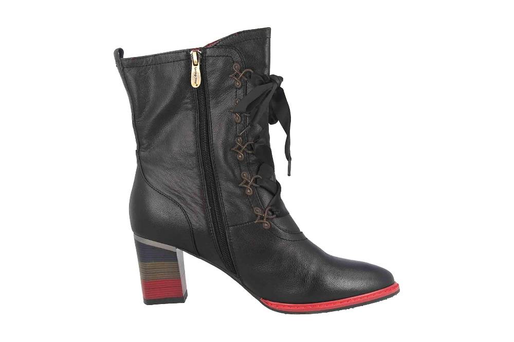 Spring Footwear JULIETTE Stiefel In Übergrößen Schwarz JULIETTE-B Große Damenschuhe