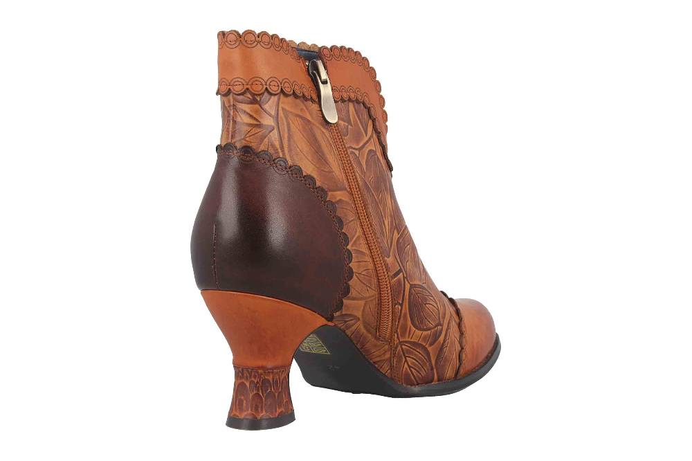 Spring Footwear LEAFEEL Stiefel In Übergrößen Braun LEAFEEL-CA Große Damenschuhe