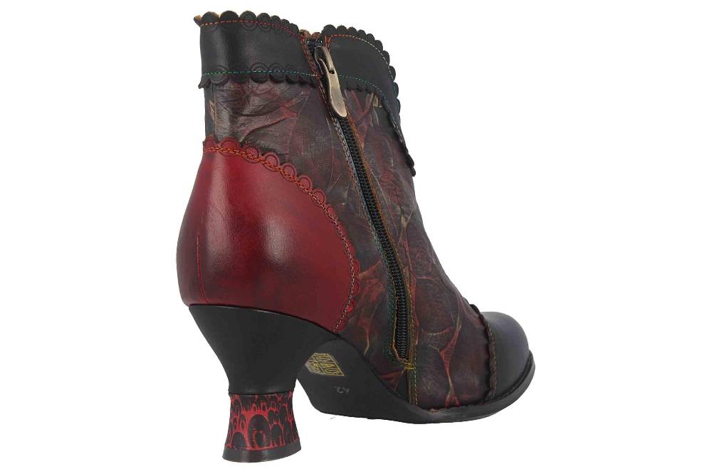 Spring Footwear LEAFEEL Stiefel In Übergrößen Schwarz LEAFEEL-B Große Damenschuhe