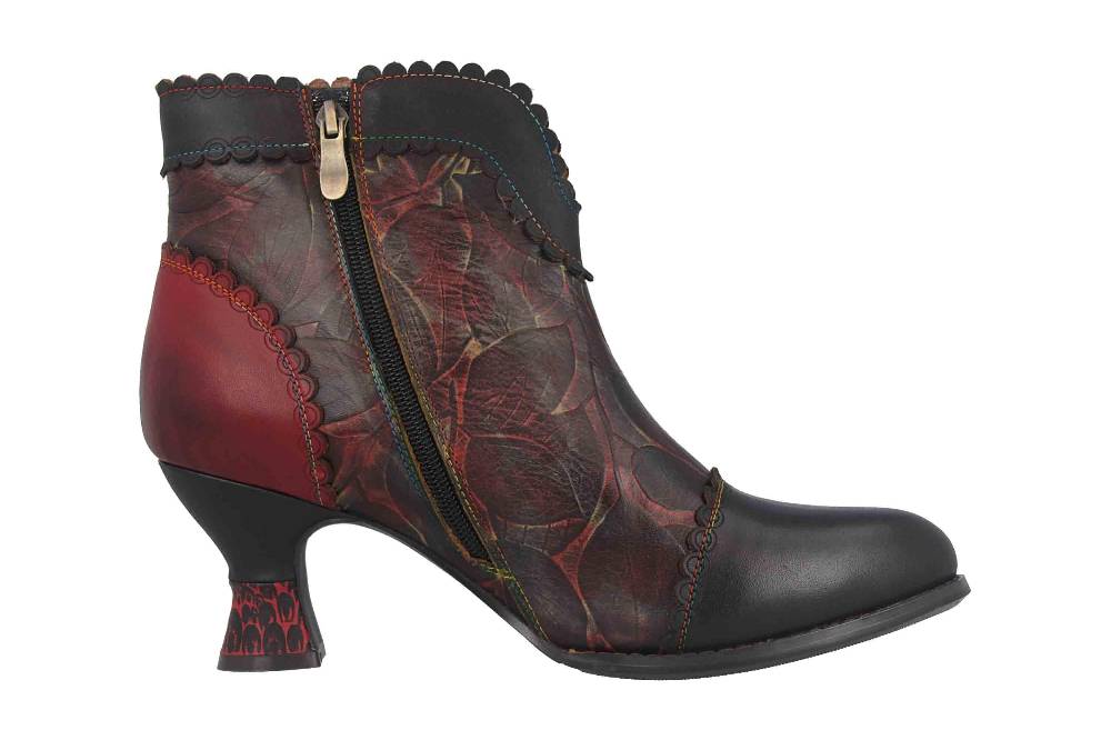 Spring Footwear LEAFEEL Stiefel In Übergrößen Schwarz LEAFEEL-B Große Damenschuhe