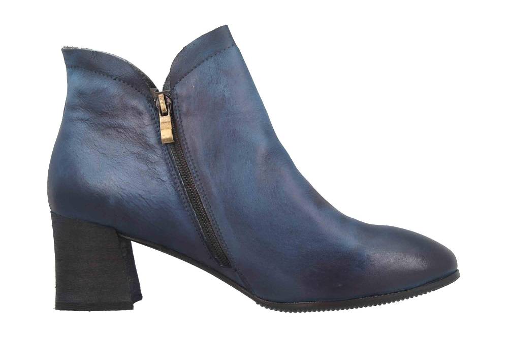 Spring Footwear LORALIE Stiefel In Übergrößen Blau LORALIE-BLU Große Damenschuhe