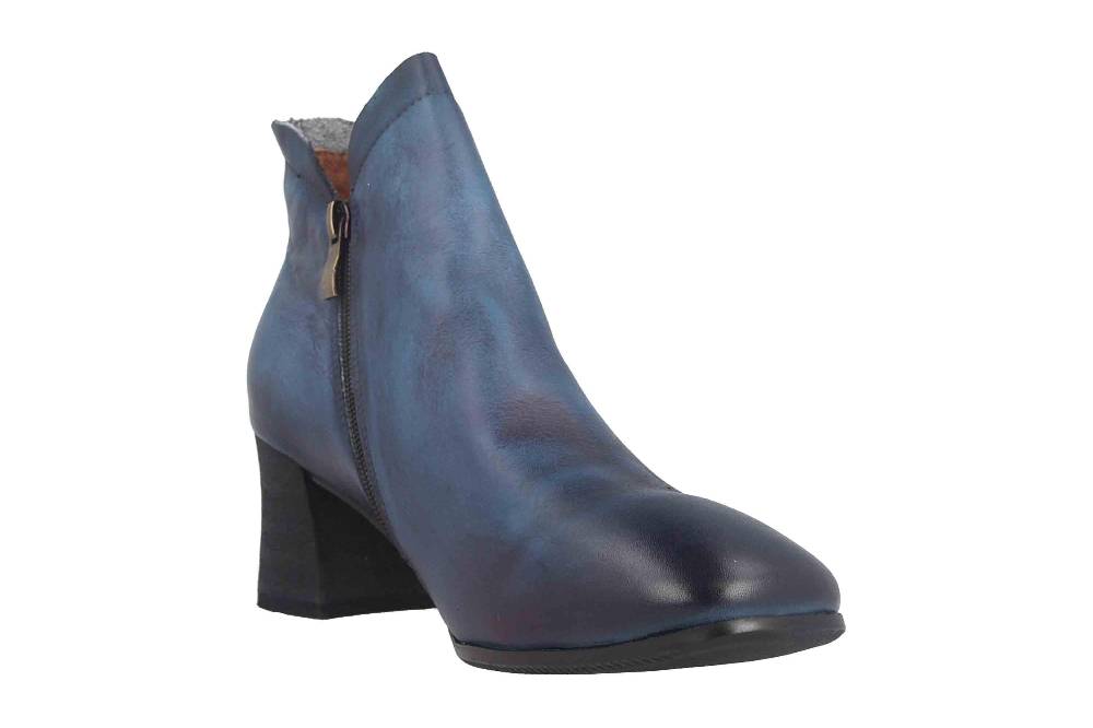 Spring Footwear LORALIE Stiefel In Übergrößen Blau LORALIE-BLU Große Damenschuhe