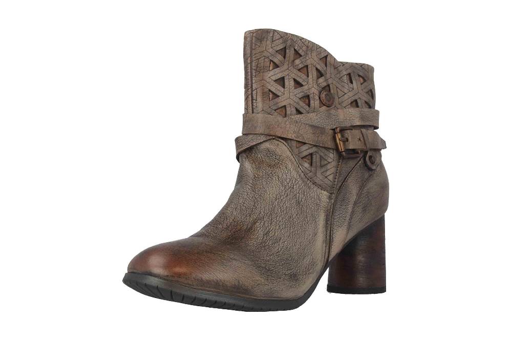 Spring Footwear MADONNA Stiefel In Übergrößen Grau MADONNA-GRY Große Damenschuhe
