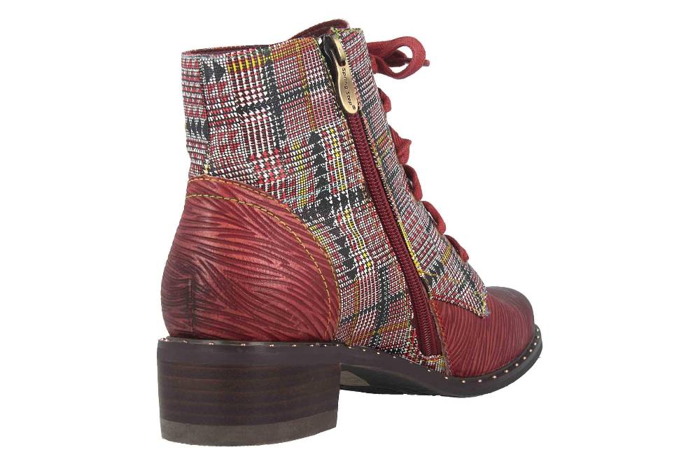 Spring Footwear MAZOYA Stiefel In Übergrößen Rot MAZOYA-RDM Große Damenschuhe