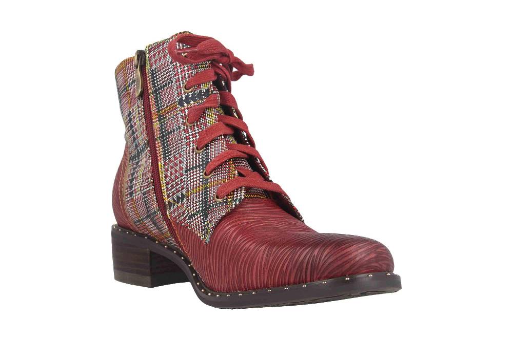 Spring Footwear MAZOYA Stiefel In Übergrößen Rot MAZOYA-RDM Große Damenschuhe