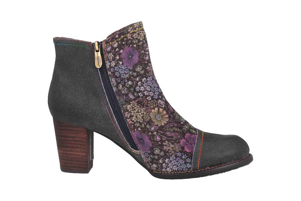 Spring Footwear MELVINA Stiefel In Übergrößen Blau MELVINA-NM Große Damenschuhe